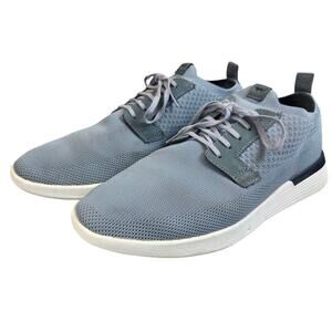 Wolf & Shepherd Men's SwiftKnit Gray Lace Up Derby Casual Shoe Sneaker Size 9 US